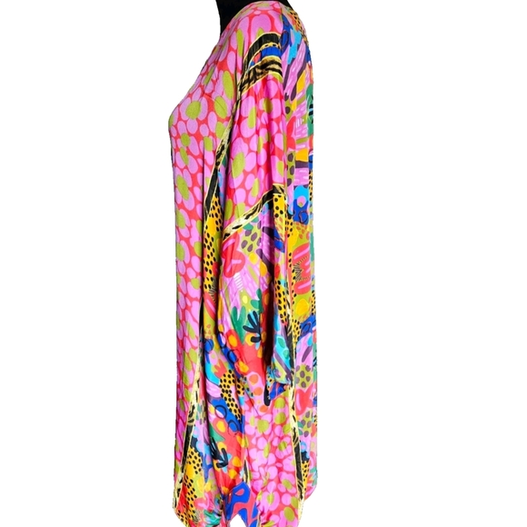 Antica Sartoria Cirque Vibrant Multicolor Kimono-One Size- NWOT - Picture 6 of 16